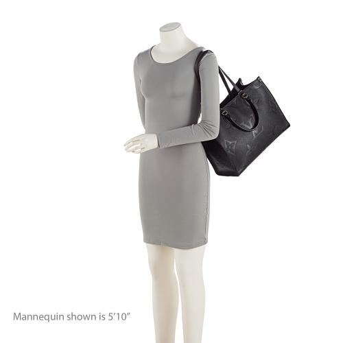 Louis Vuitton Giant Monogram Empreinte Onthego MM Tote (SHF-7wI8Am)