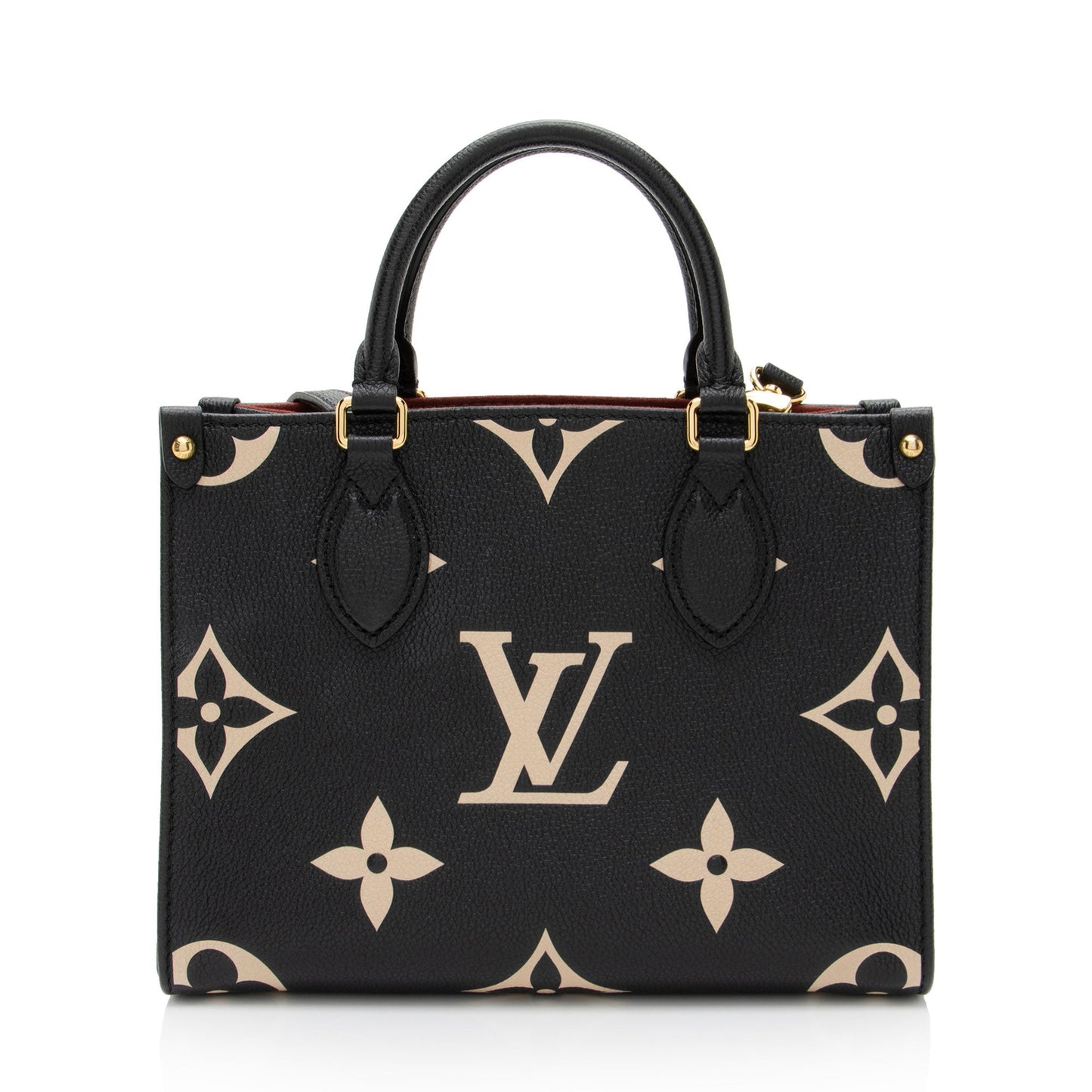 Louis Vuitton Giant Monogram Empreinte Bicolor Onthego PM Tote