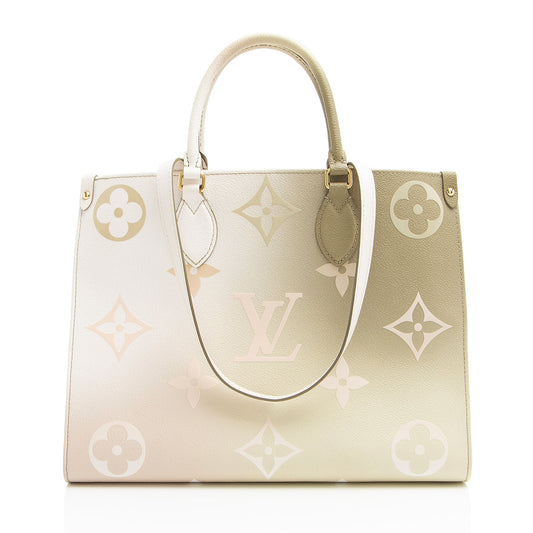 Louis Vuitton Giant Monogram Empreinte Spring In The City Onthego MM Tote