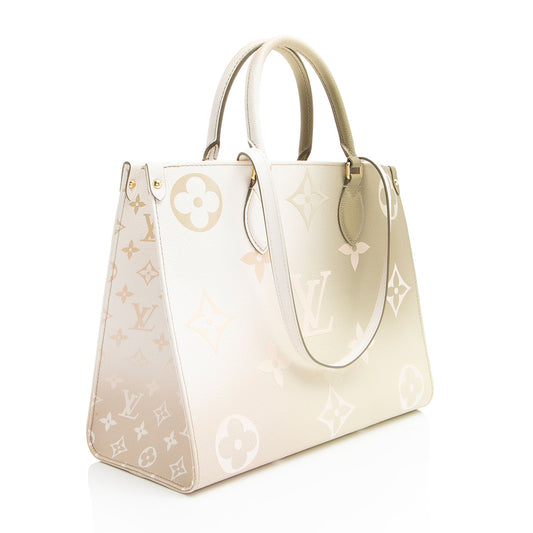 Louis Vuitton Giant Monogram Empreinte Spring In The City Onthego MM Tote