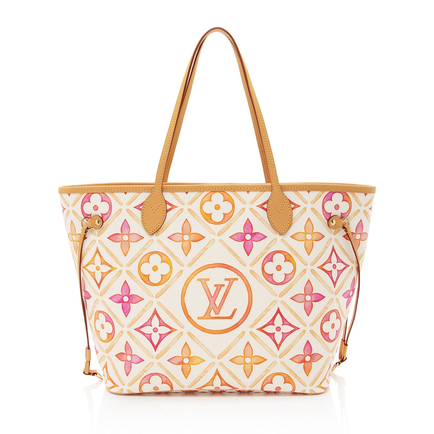 Louis Vuitton Giant Monogram Tiles By The Pool Neverfull MM Tote