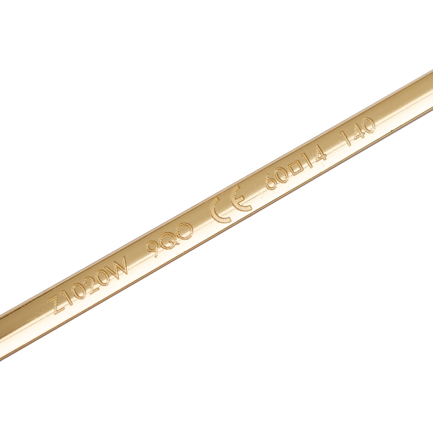Louis Vuitton Gold Metal Monogram Clockwise Sunglasses