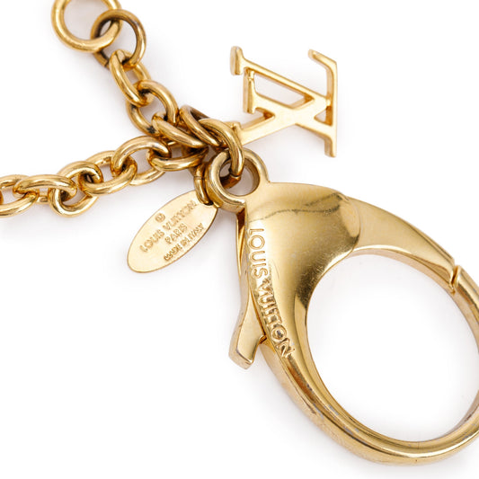 Louis Vuitton Gold-Tone Ivy  Bag Charm