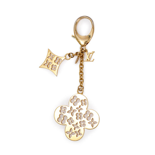 Louis Vuitton Gold-Tone Ivy  Bag Charm