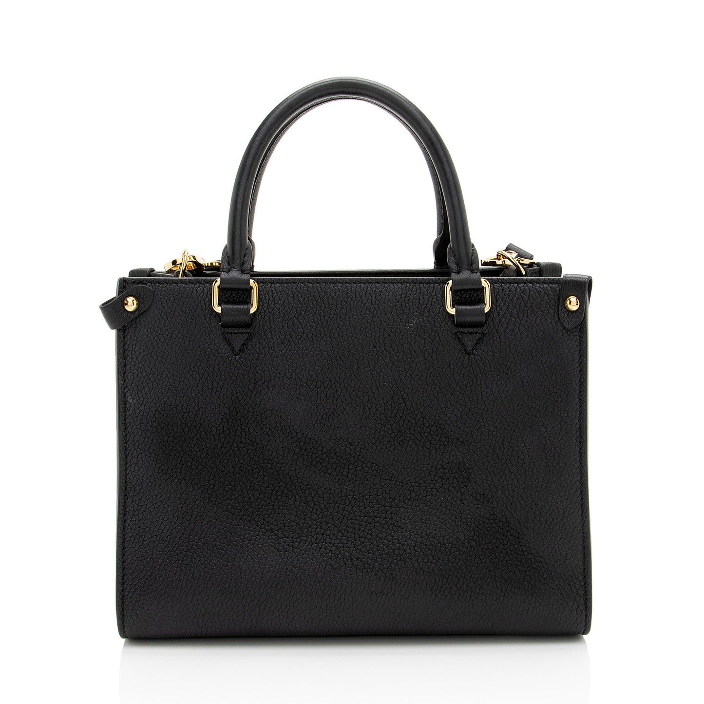 Louis Vuitton Grained Calfskin Lock & Go Tote