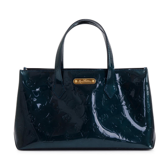 Louis Vuitton Green Monogram Vernis Wilshire PM