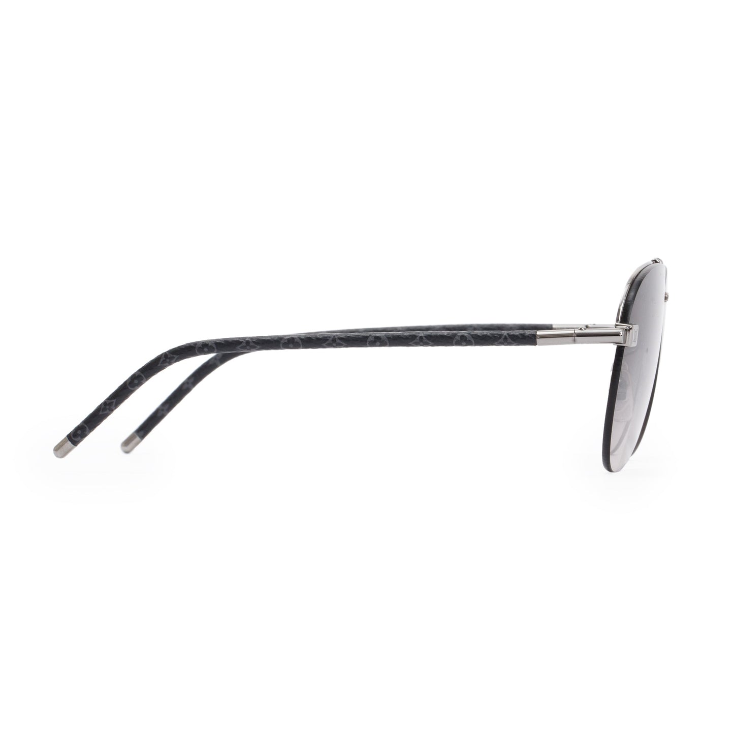 Louis Vuitton Gunmetal Clockwise Canvas Sunglasses