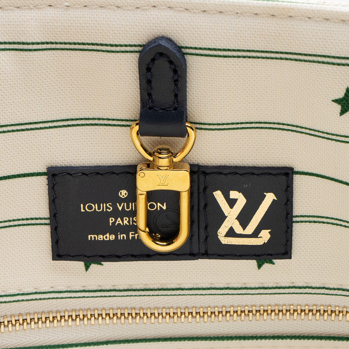 Louis Vuitton Monogram Jacquard Tuffetage Hamptons Onthego GM Tote