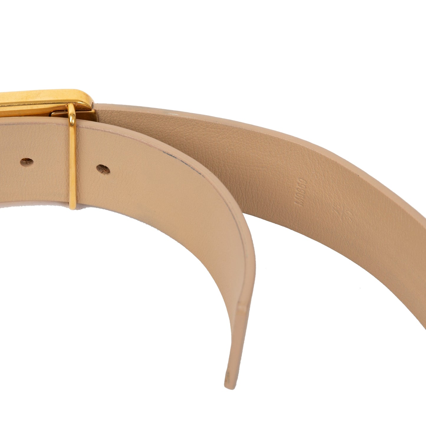 Louis Vuitton LV Buckle Leather Belt