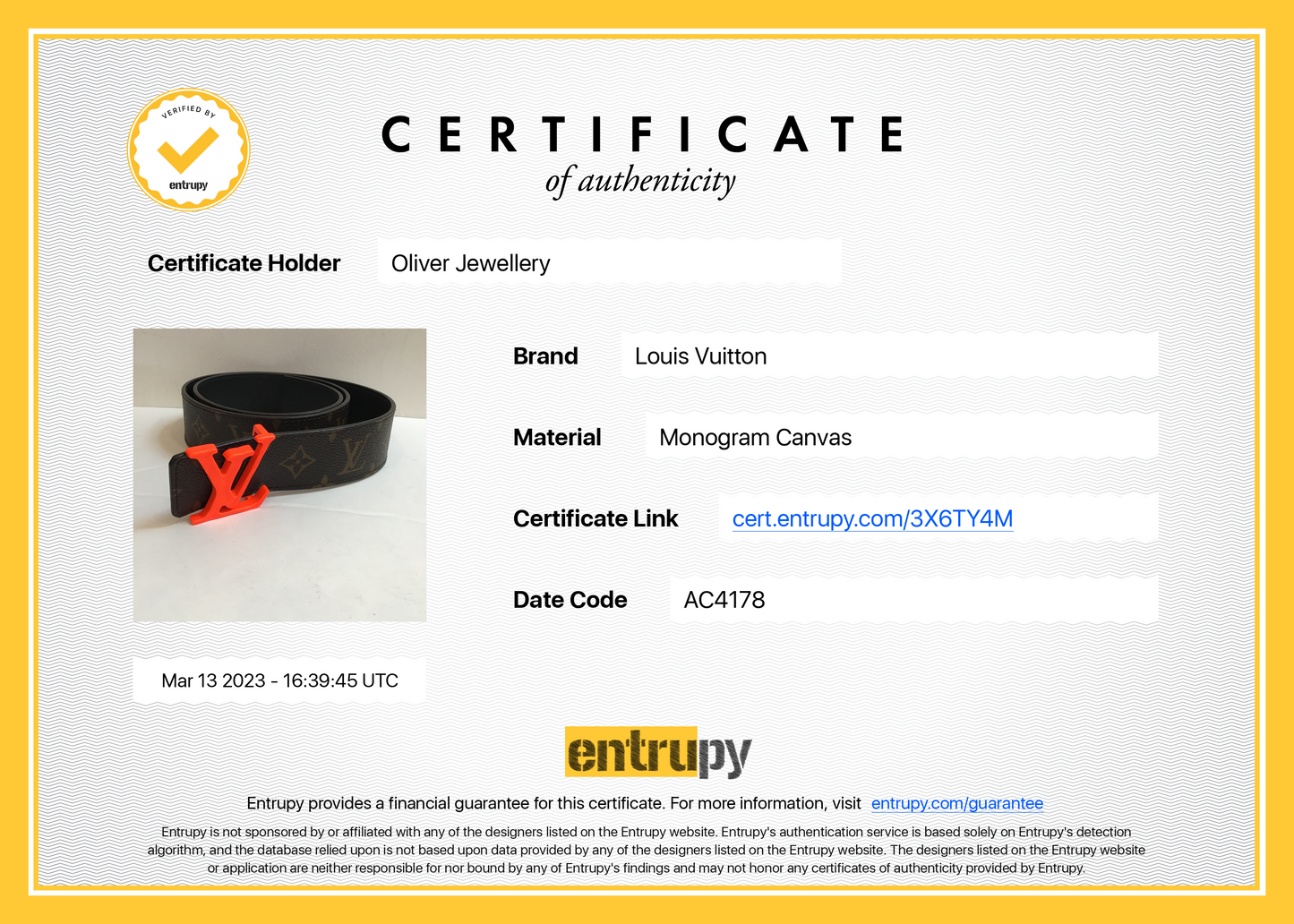 Louis Vuitton LV Initiales 40MM Reversible Belt