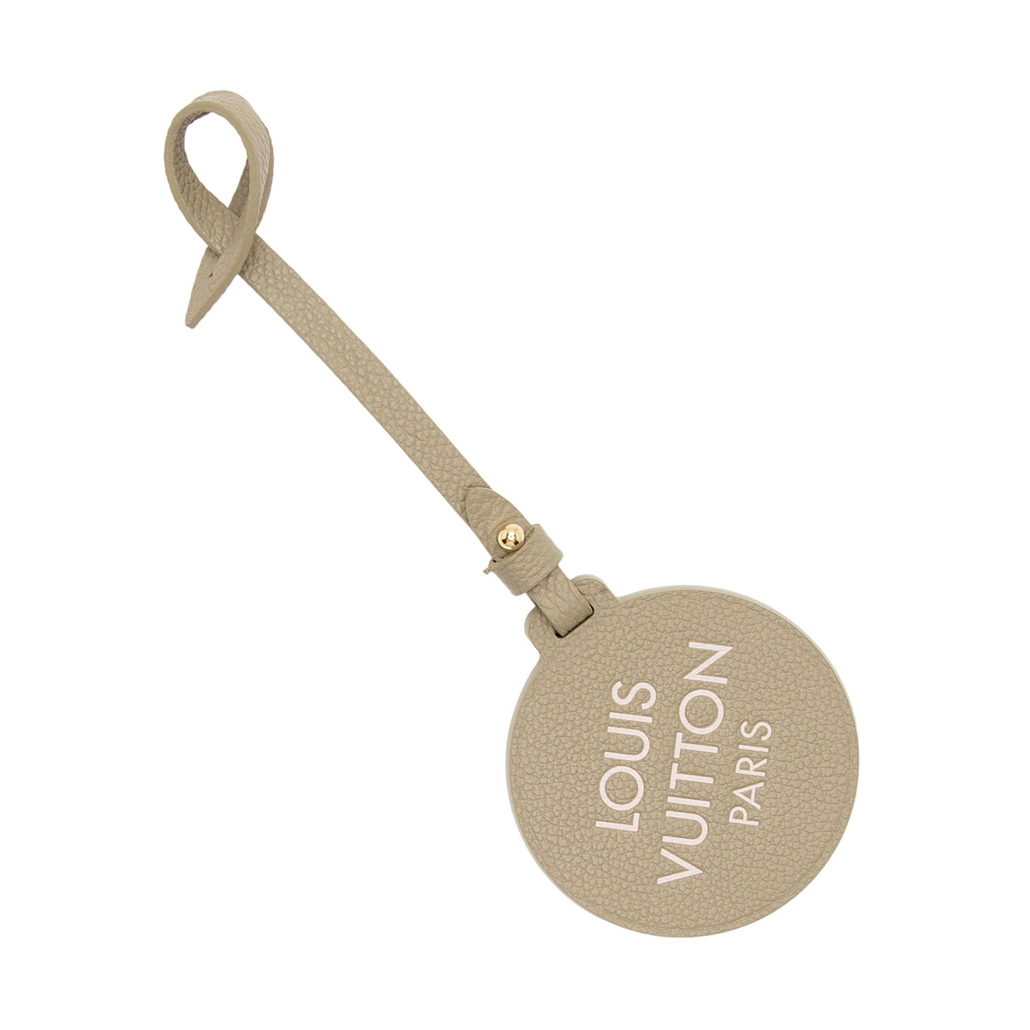Louis Vuitton Leather Bag Charm (SHF-uch4U8)