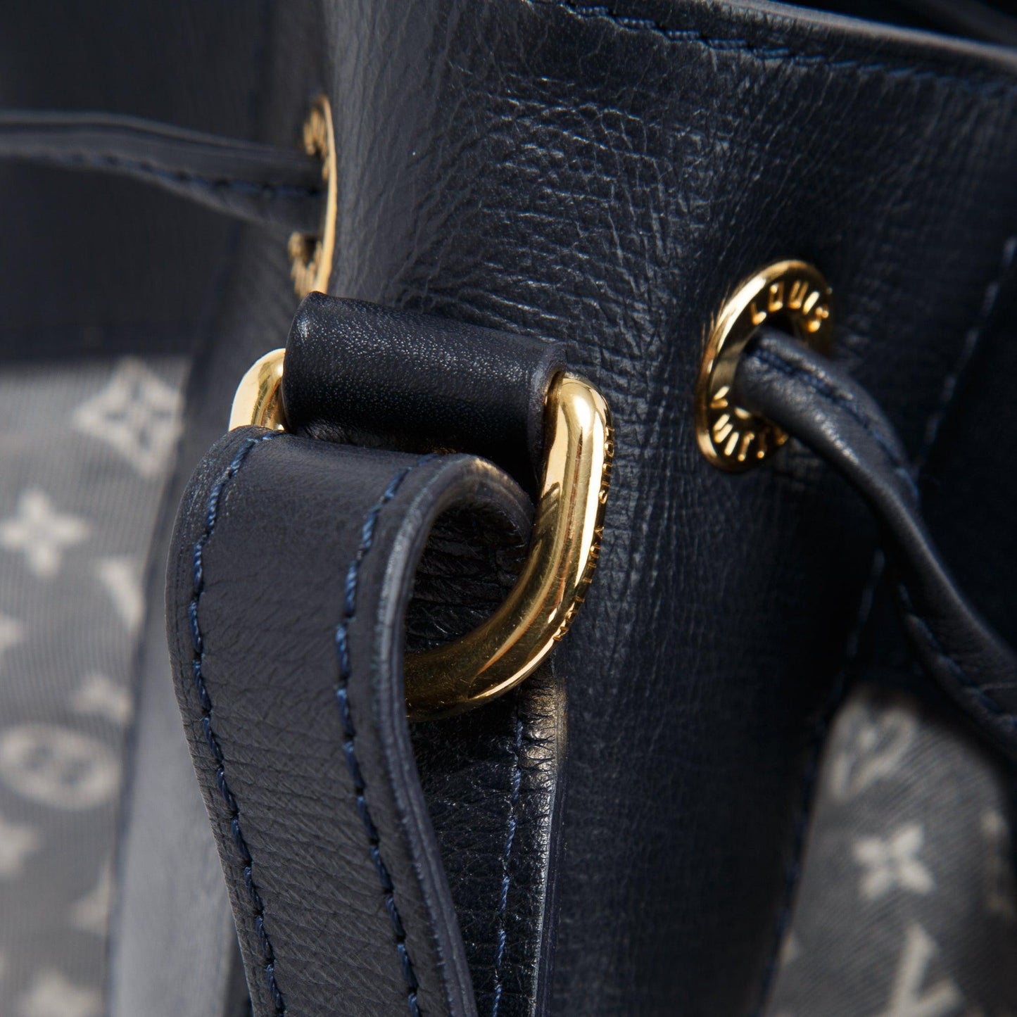 Louis Vuitton Leather Trimmed Monogram Idylle Noe