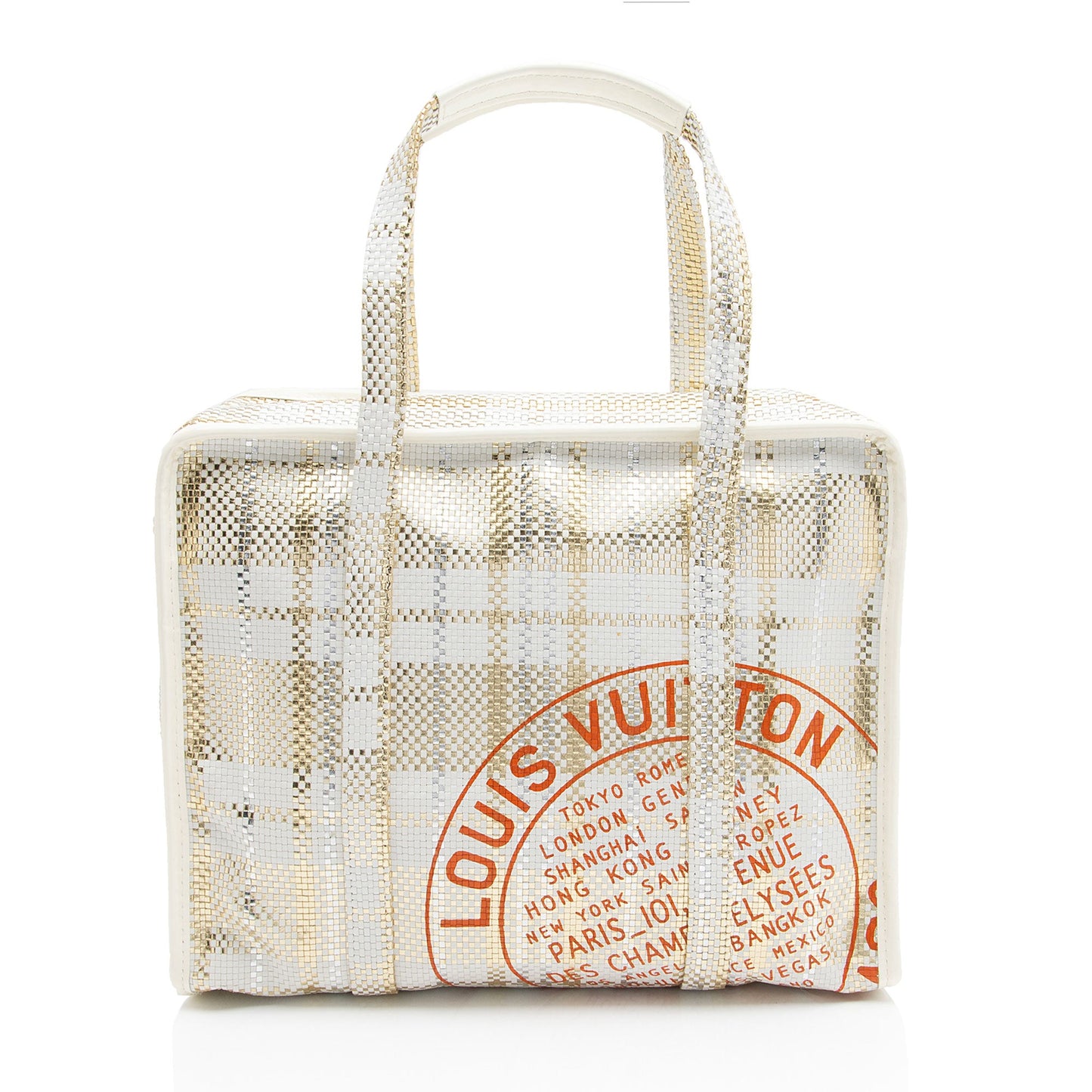 Louis Vuitton Limited Edition Braided Street Shopper PM Tote (SHF-XRIna8)