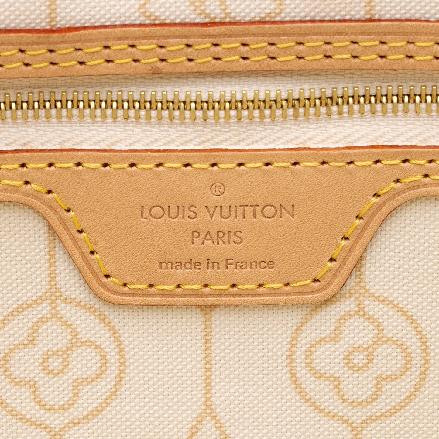 Louis Vuitton Limited Edition Damier Azur Nautical Neverfull MM Tote