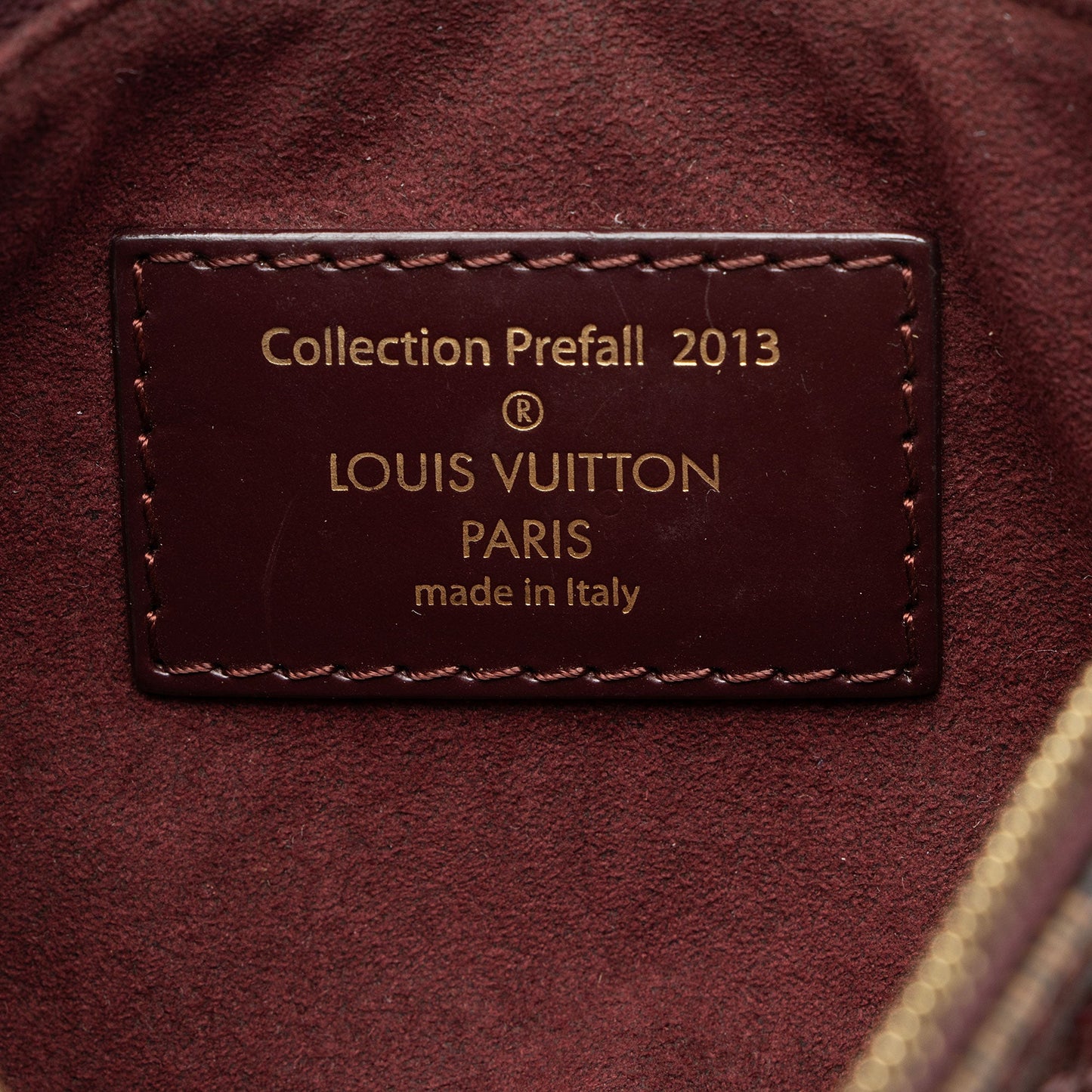 Louis Vuitton Limited Edition Damier Ebene Paillettes Mini Accessoires Pochette (SHF-SH58wT)