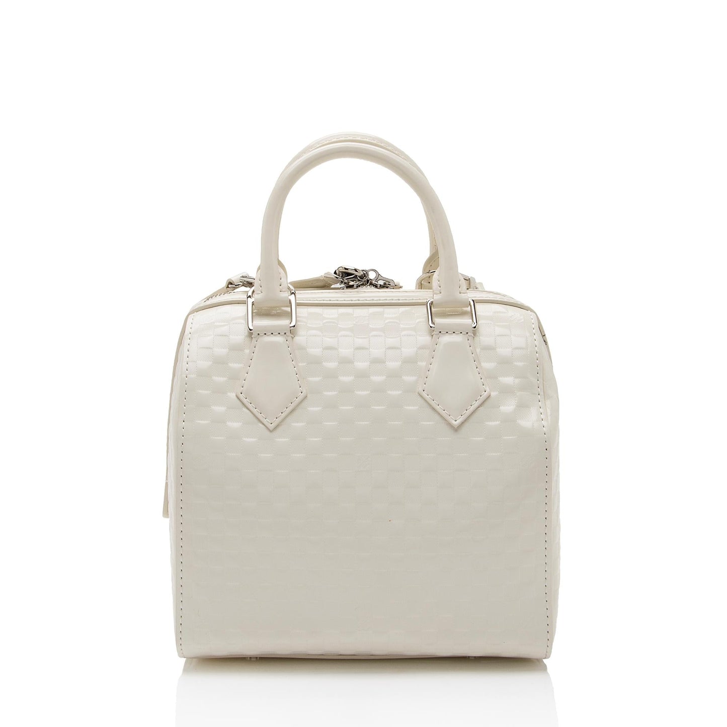 Louis Vuitton Limited Edition Damier Facette Speedy Cube PM Satchel (SHF-kJhdVp)