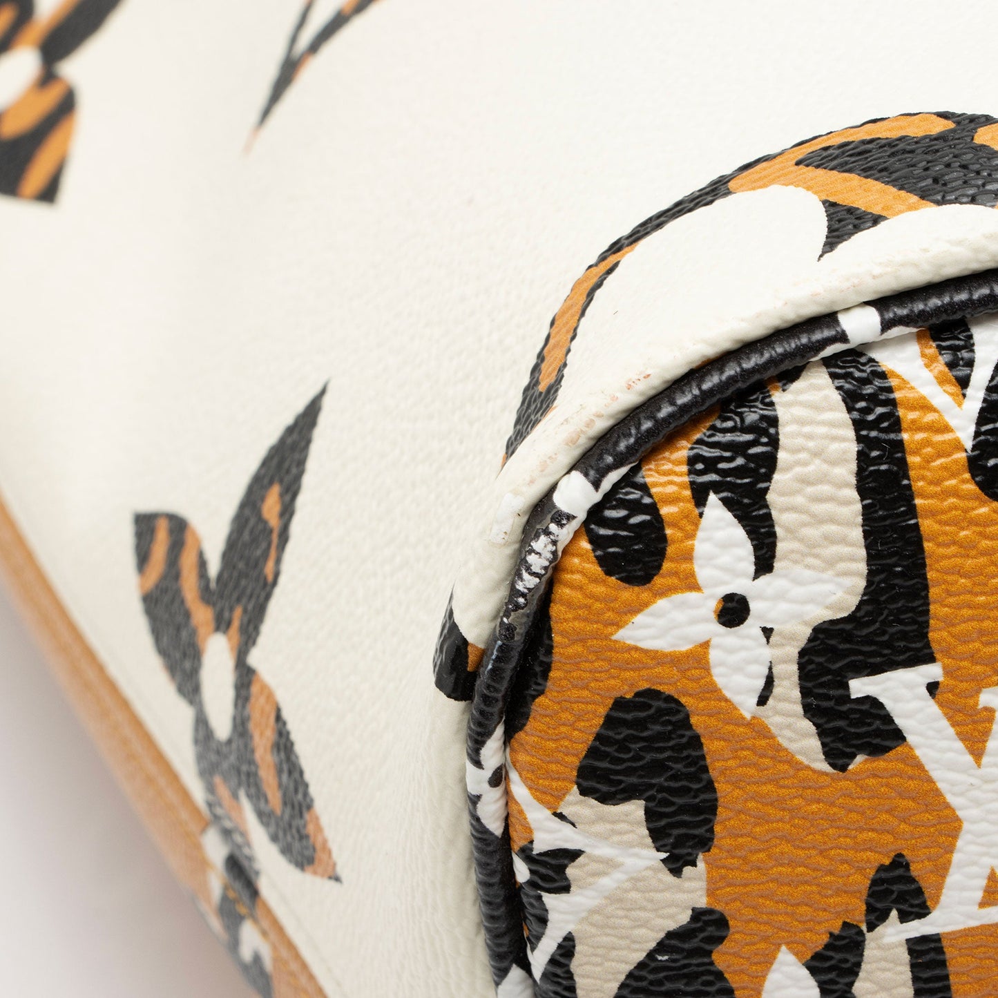 Louis Vuitton Limited Edition Giant Monogram Canvas Jungle Neverfull MM Tote