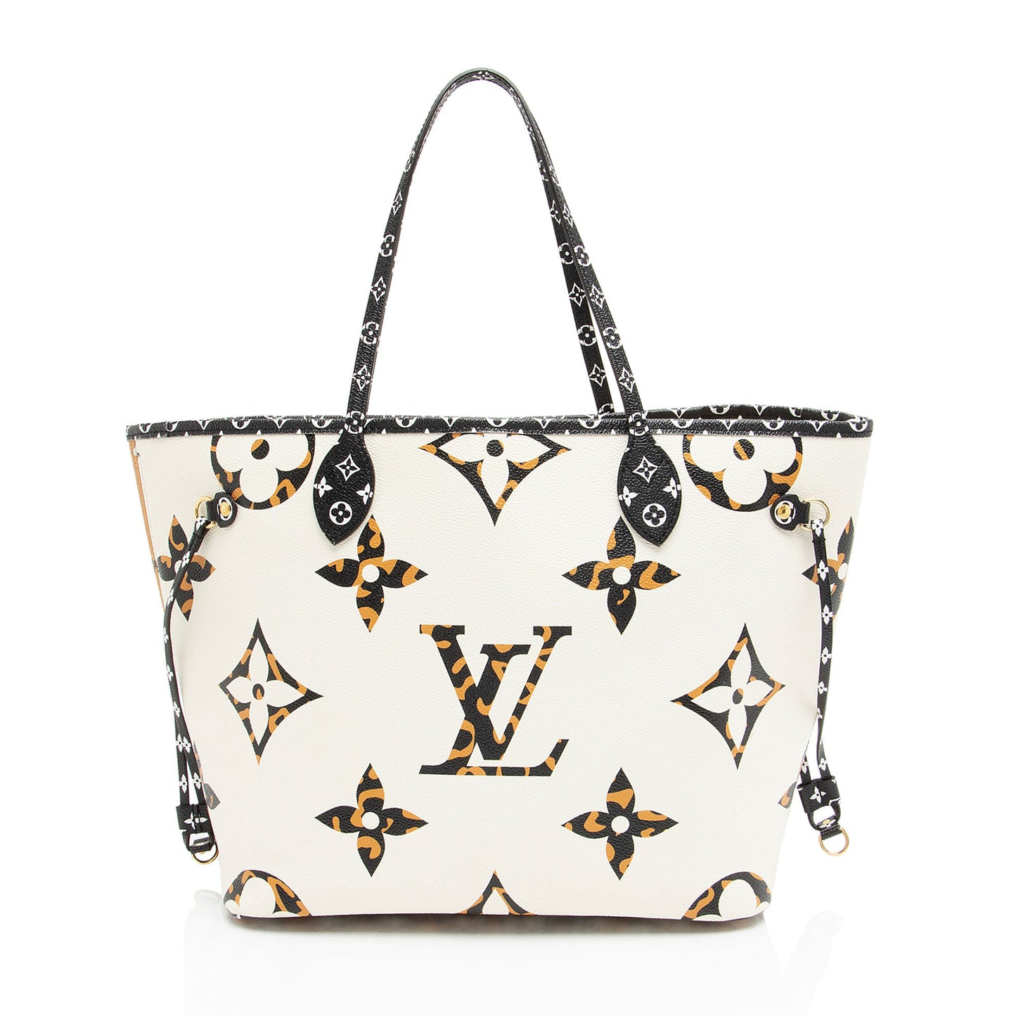 Louis Vuitton Limited Edition Giant Monogram Canvas Jungle Neverfull MM Tote