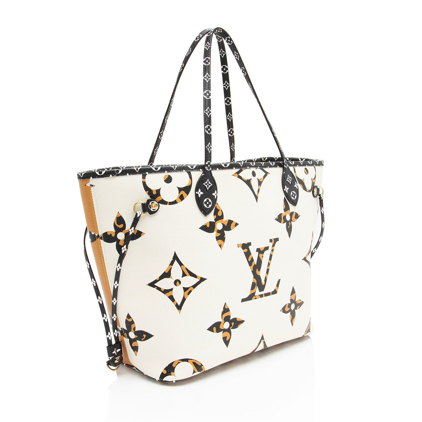 Louis Vuitton Limited Edition Giant Monogram Canvas Jungle Neverfull MM Tote