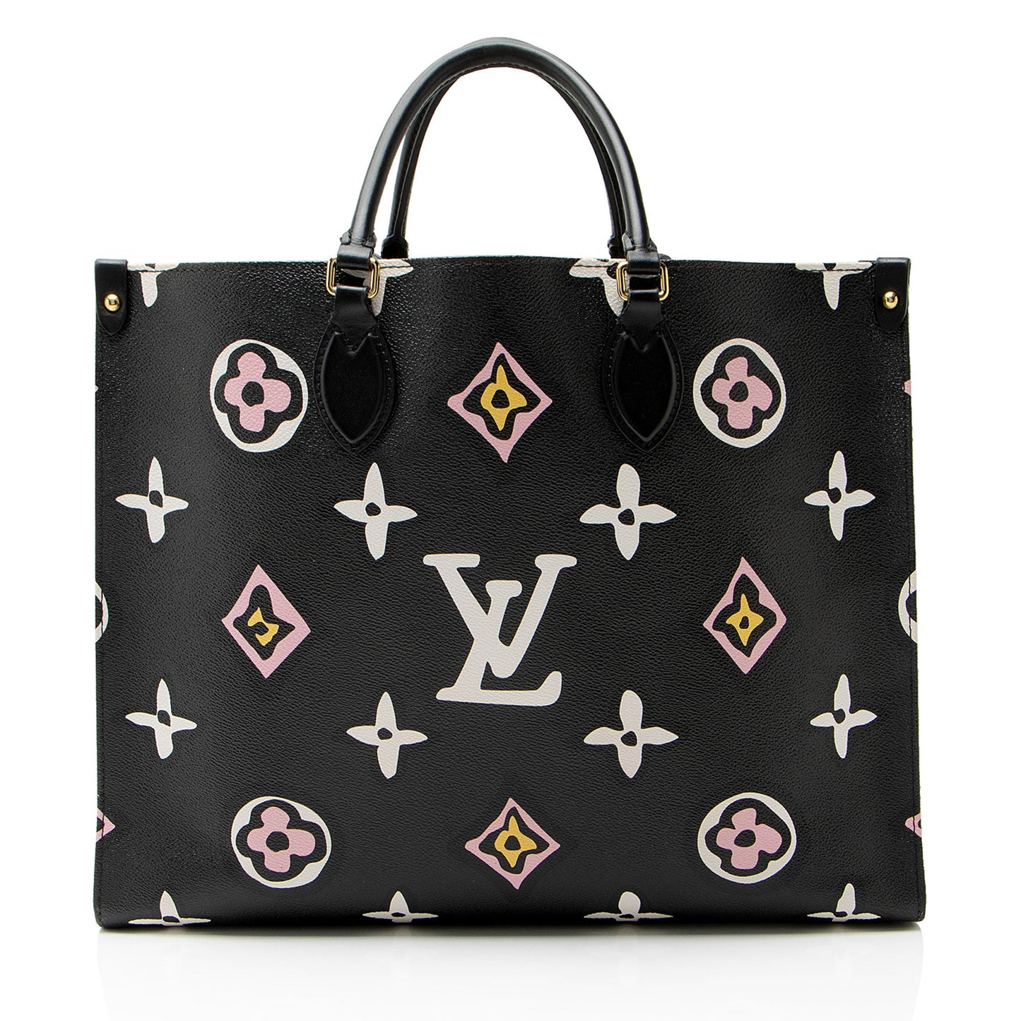 Louis Vuitton Limited Edition Giant Monogram Canvas Wild At Heart Onthego GM Tote