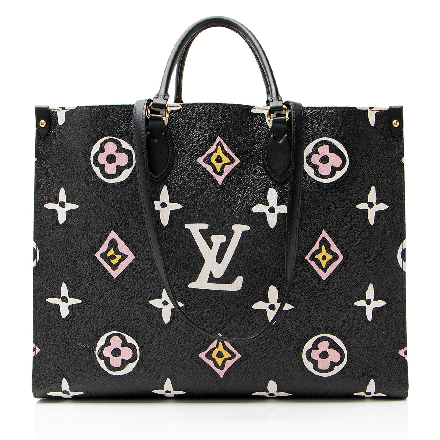 Louis Vuitton Limited Edition Giant Monogram Canvas Wild At Heart Onthego GM Tote