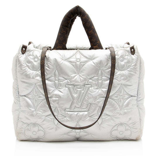 Louis Vuitton Limited Edition Giant Monogram Econyl Pillow Onthego GM Tote