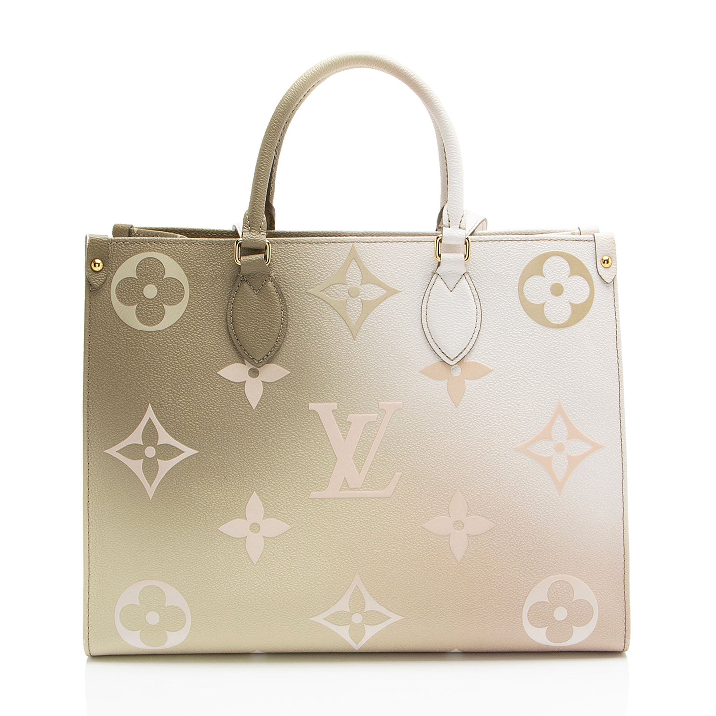 Louis Vuitton Limited Edition Giant Monogram Empreinte Spring In The City Onthego MM Tote