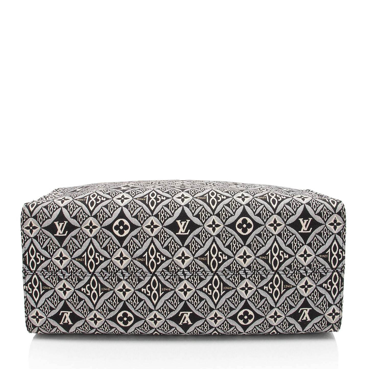 Louis Vuitton Limited Edition Jacquard Since 1854 Onthego GM Tote (SHF-siPMh8)