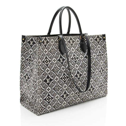 Louis Vuitton Limited Edition Jacquard Since 1854 Onthego GM Tote
