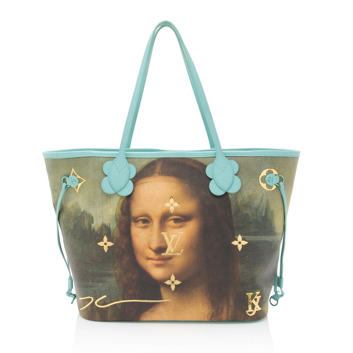 Louis Vuitton Limited Edition Masters Da Vinci Neverfull MM Tote
