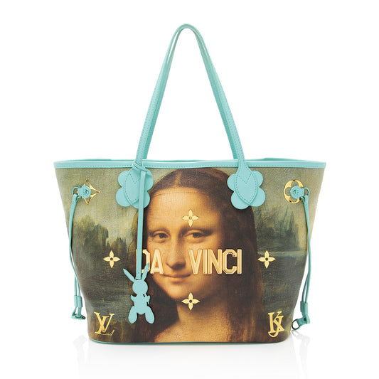 Louis Vuitton Limited Edition Masters Da Vinci Neverfull MM Tote
