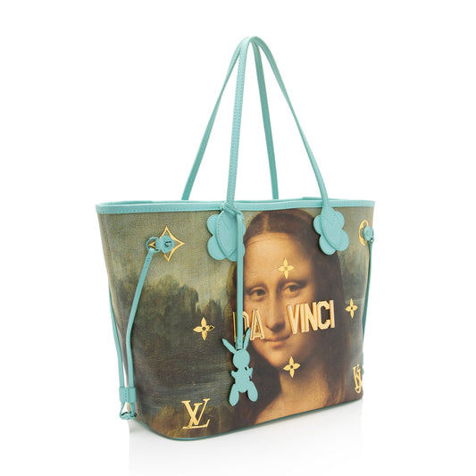 Louis Vuitton Limited Edition Masters Da Vinci Neverfull MM Tote