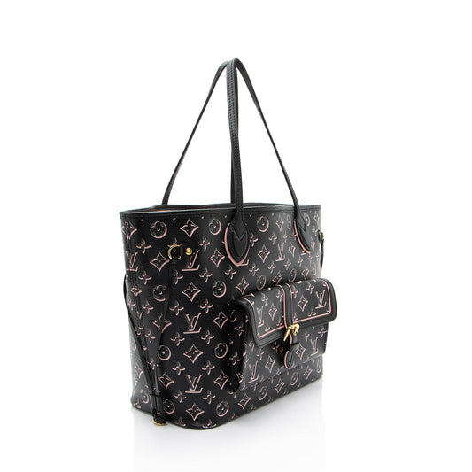 Louis Vuitton Limited Edition Monogram Canvas Fall For You Neverfull MM Tote