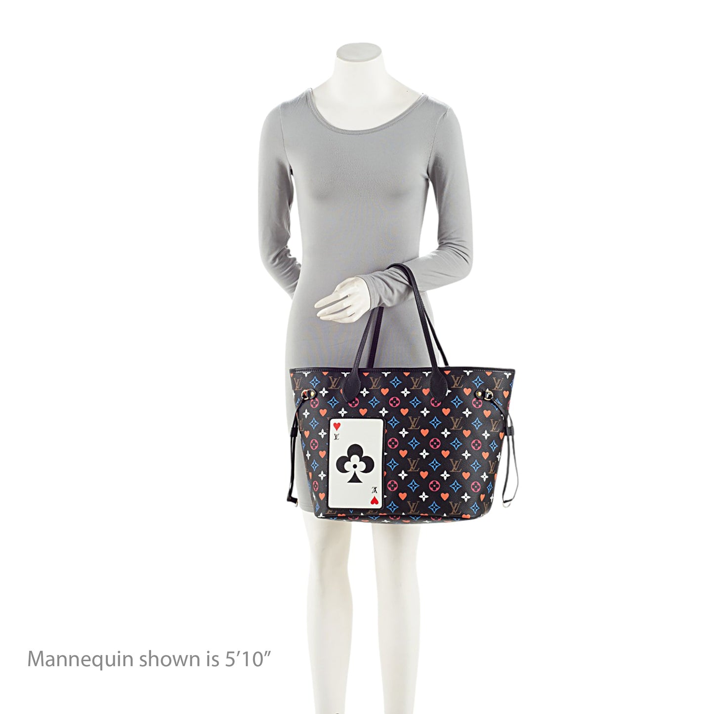 Louis Vuitton Limited Edition Monogram Canvas Game On Neverfull MM Tote