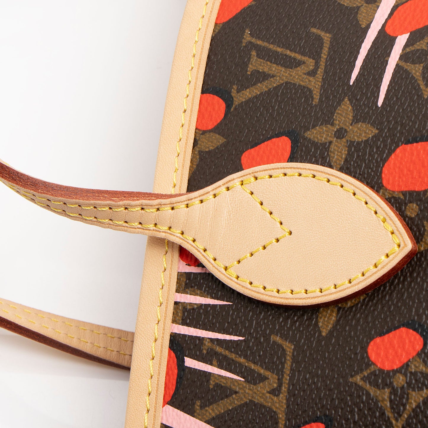 Louis Vuitton Limited Edition Monogram Canvas Jungle Dots Neverfull MM Tote (SHF-2fbYtR)