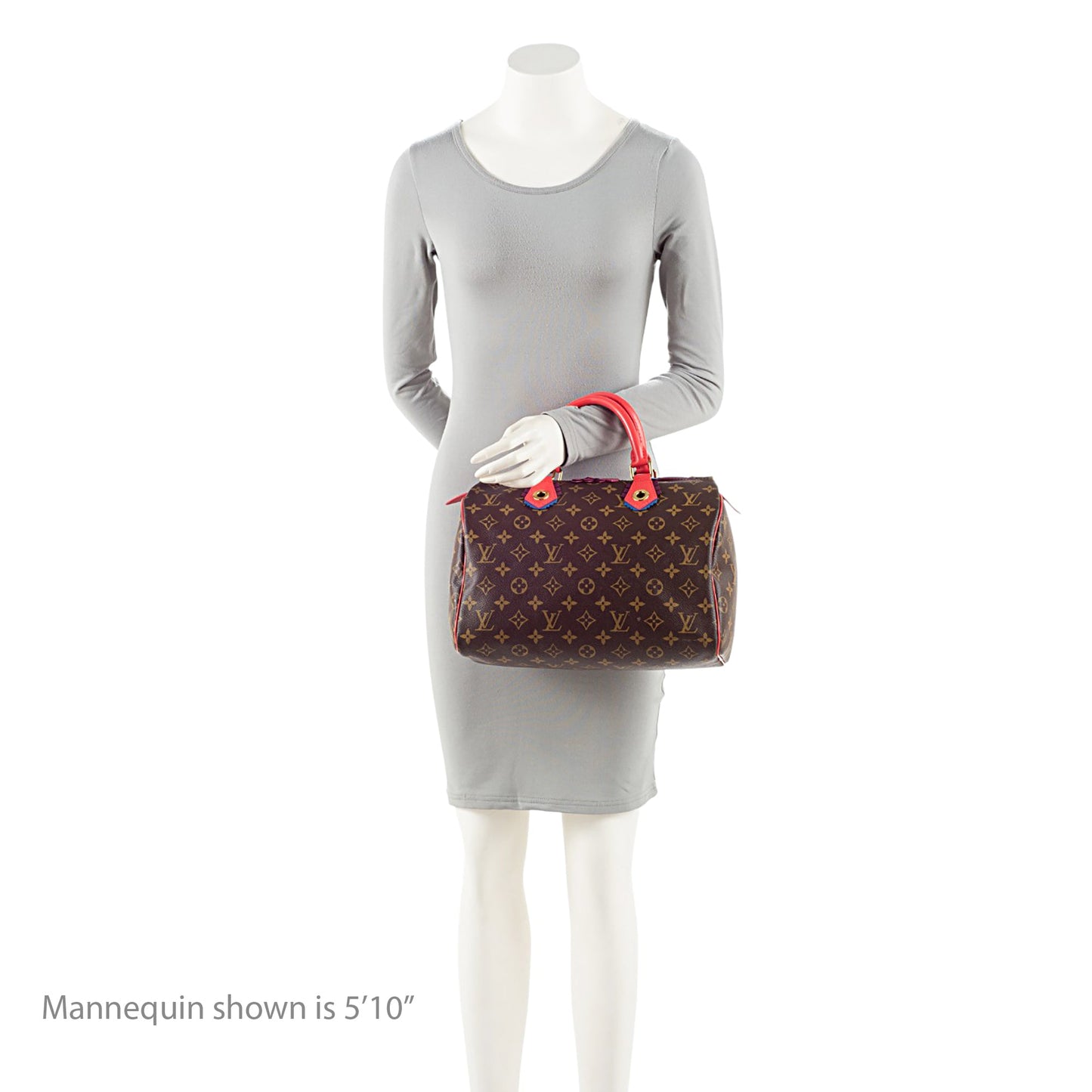 Louis Vuitton Limited Edition Monogram Canvas Totem Speedy 30 Satchel