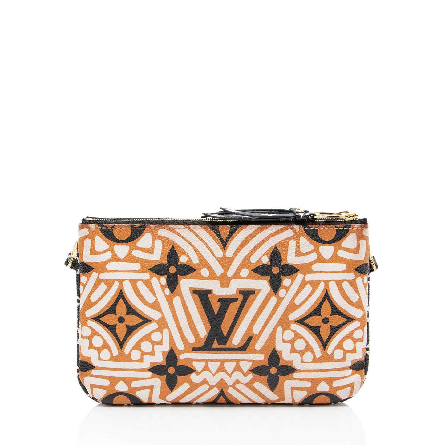 Louis Vuitton Limited Edition Monogram Crafty Double Zip Pochette