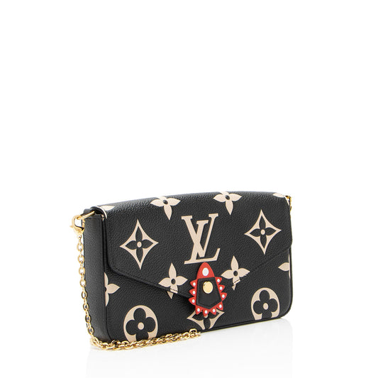 Louis Vuitton Limited Edition Monogram Crafty Felicie Pochette