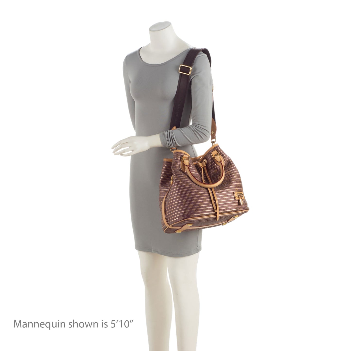 Louis Vuitton Limited Edition Monogram Eden Drawstring Satchel (SHF-s9Aun7)