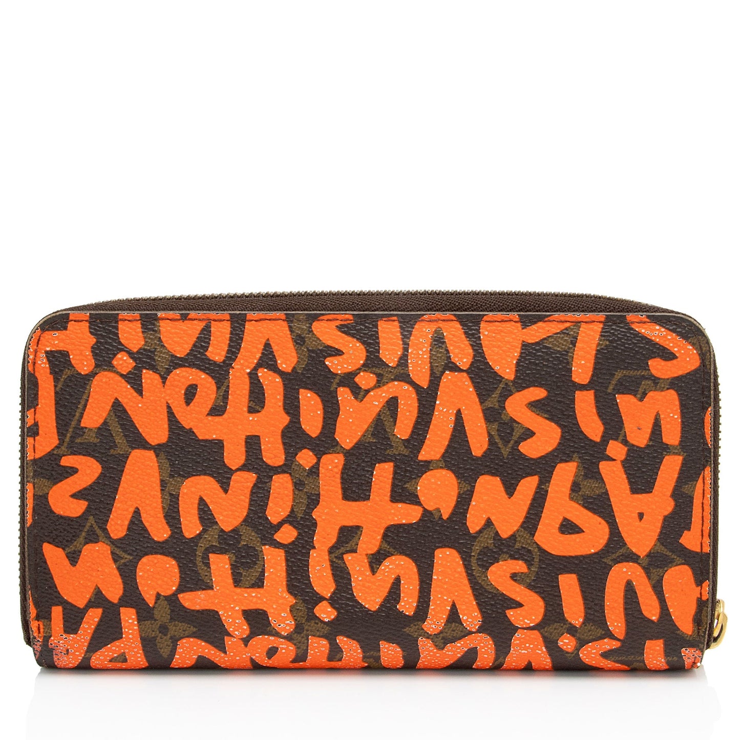 Louis Vuitton Limited Edition Monogram Graffiti Zippy Wallet (SHF-KH4elc)