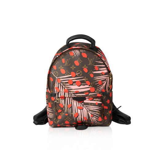 Louis Vuitton Limited Edition Monogram Jungle Dots Palm Springs Backpack