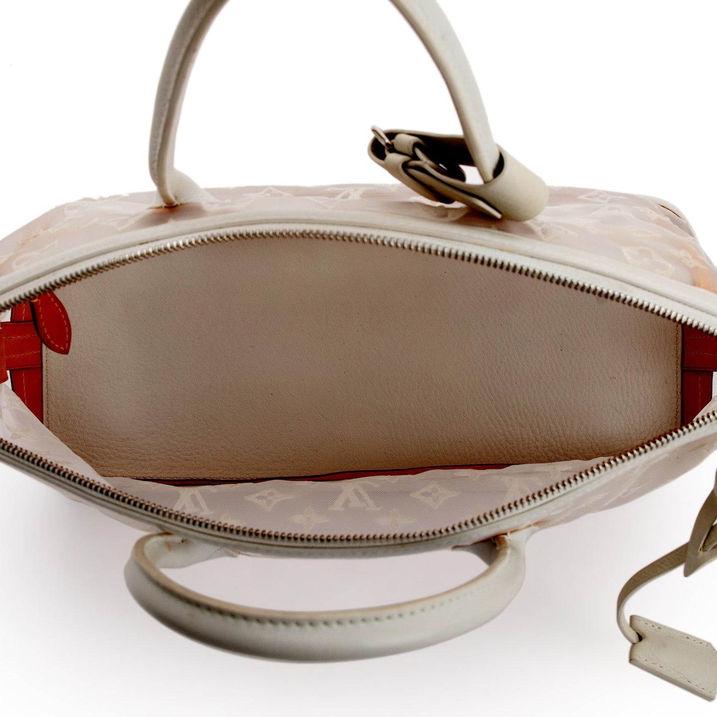 Louis Vuitton Limited Edition Monogram Transparence Lockit East-West Bag