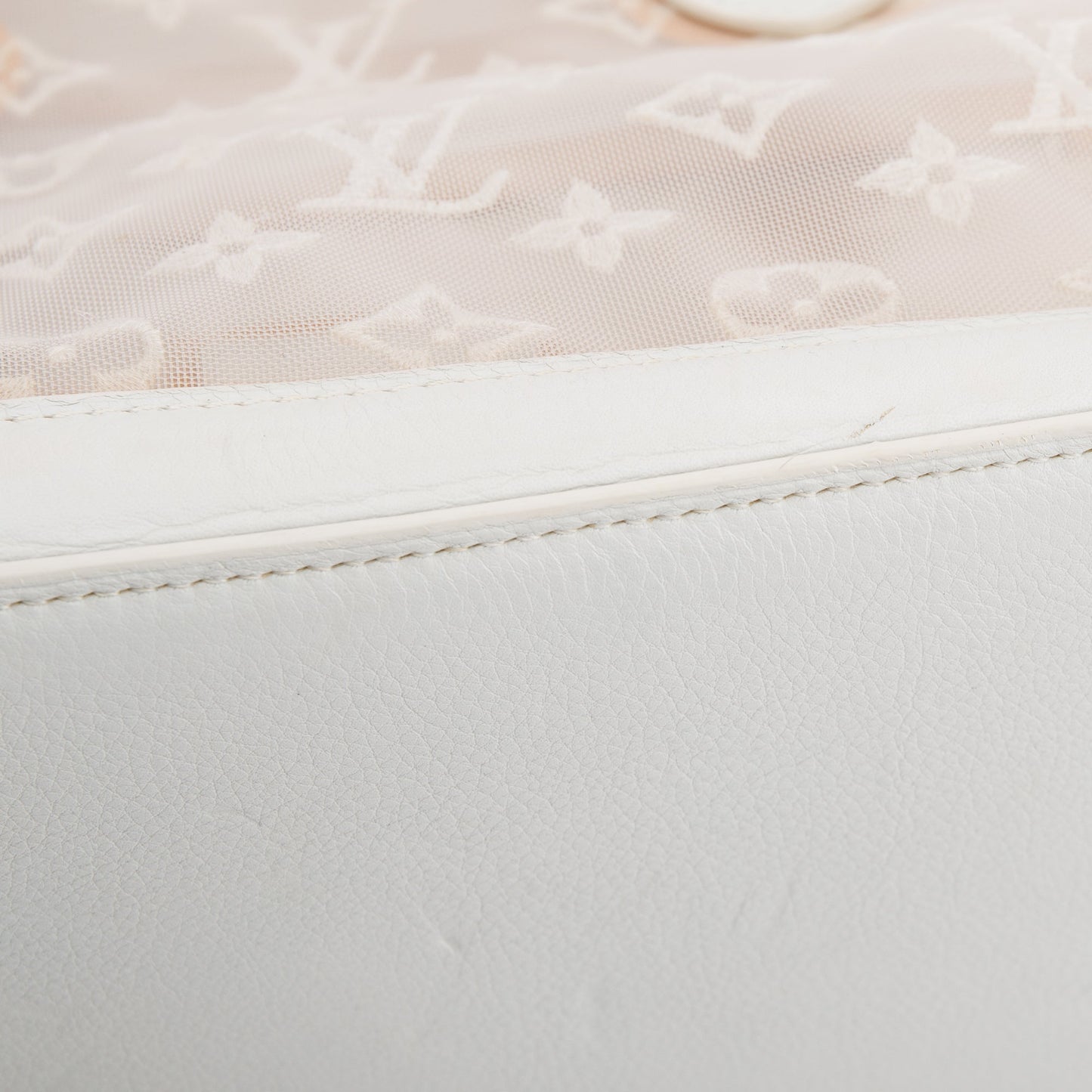 Louis Vuitton Limited Edition Monogram Transparence Lockit East-West Bag