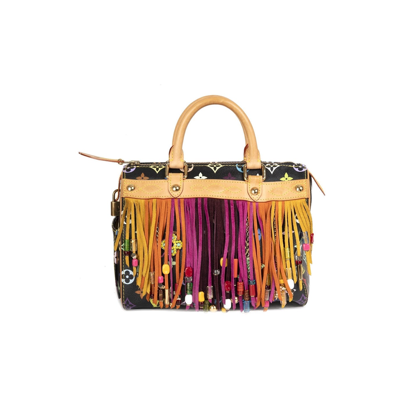 Louis Vuitton Limited Edition Multicolore Fringe Speedy 25