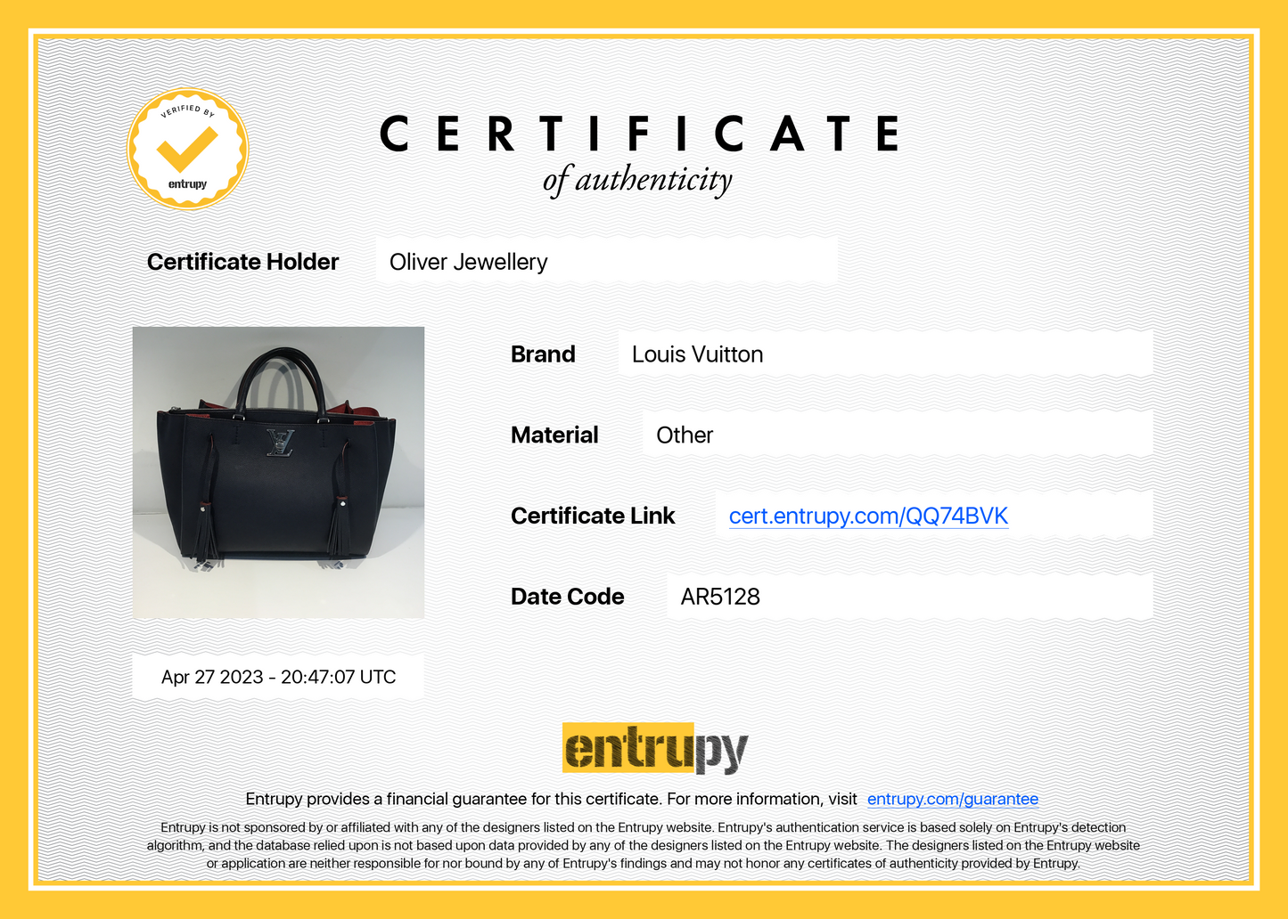 Louis Vuitton Lockmeto Tote