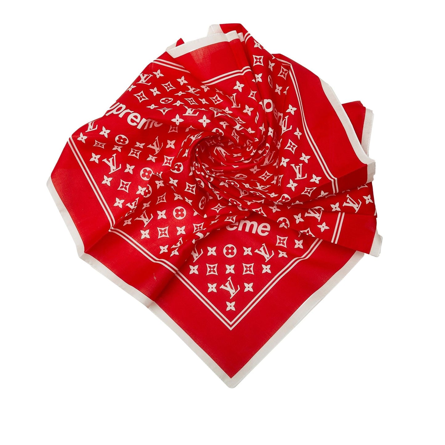 Louis Vuitton Louis Vuitton x Supreme Monogram Scarf (SHG-F7dBNR)