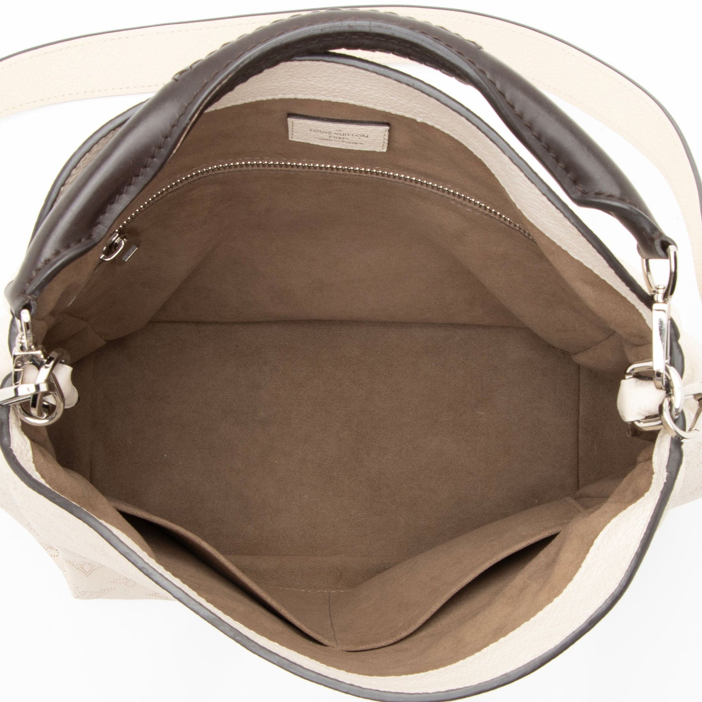 Louis Vuitton Mahina Leather Babylone PM Satchel