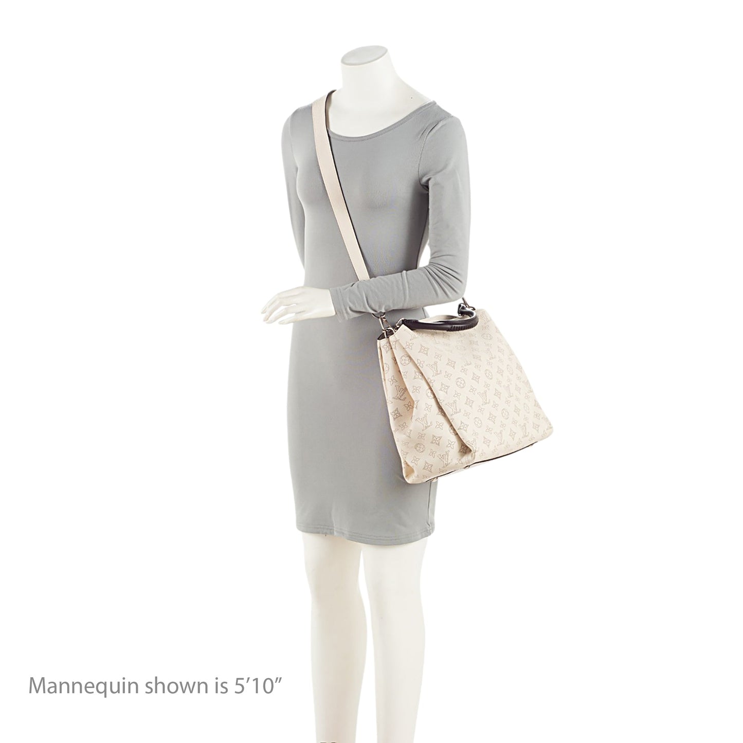 Louis Vuitton Mahina Leather Babylone PM Satchel