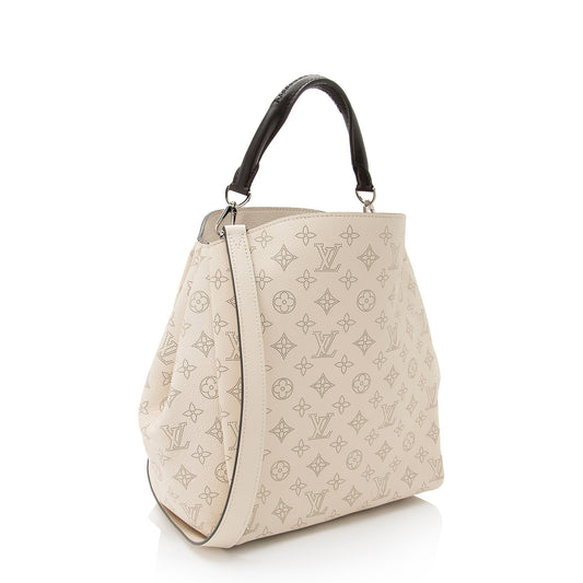 Louis Vuitton Mahina Leather Babylone PM Satchel