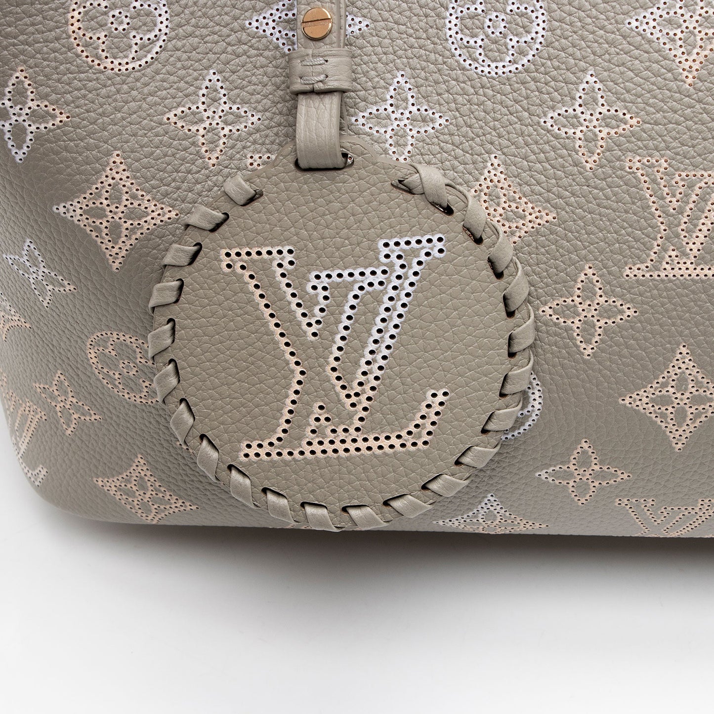 Louis Vuitton Mahina Leather Blossom MM Tote